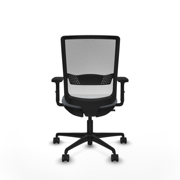 PIQUERAS Y CRESPO Silla de oficina Haches Gris y Blanco PIQUERAS Y CRESPO Silla de oficina Haches Gris y Blanco