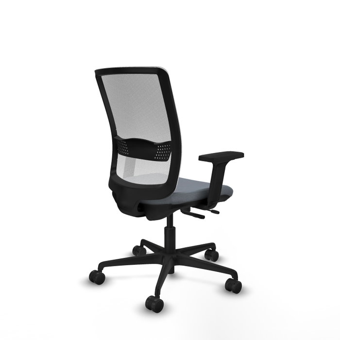 PIQUERAS Y CRESPO Silla de oficina Haches Gris y Blanco PIQUERAS Y CRESPO Silla de oficina Haches Gris y Blanco