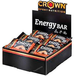 CROWN SPORT NUTRITION Energy Bar Salty Choc Choc Salado 12 Unidades x 60 G