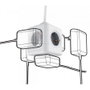 Regleta Jocca 1577/ 4 Tomas de corriente/ 2 USB/ Cable 1,5 m/ Blanca