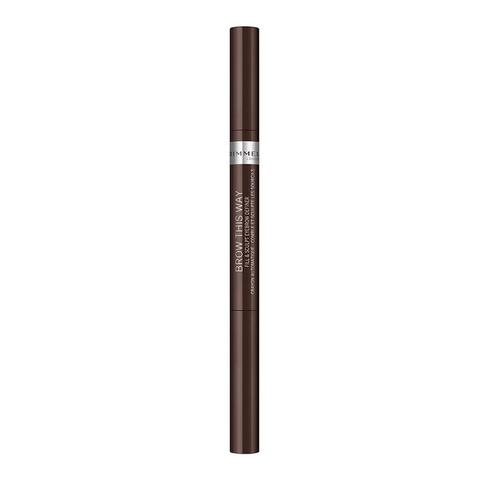 Rimmel London Lápiz de Cejas #03-Dark Brown 0,25 gr BROW THIS WAY Maquillaje para Rellenar y Perfilar Cejas Rimmel London Lápiz de Cejas #03-Dark Brown 0,25 gr BROW THIS WAY Maquillaje para Rellenar y Perfilar Cejas