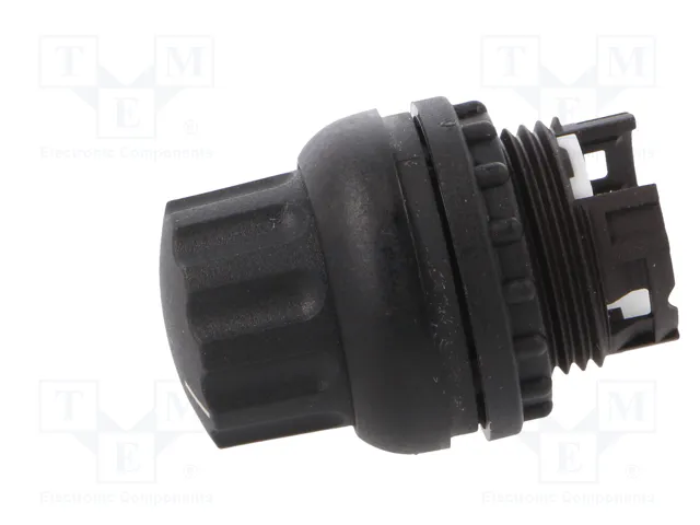 EATON ELECTRIC Interruptor Rotativo RMQ-Titan de 3 Posiciones, 22mm, Negro
