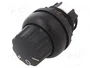 EATON ELECTRIC Interruptor Rotativo RMQ-Titan de 3 Posiciones, 22mm, Negro