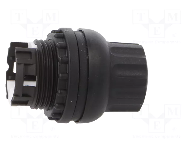 EATON ELECTRIC Interruptor Rotativo RMQ-Titan de 3 Posiciones, 22mm, Negro