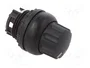 EATON ELECTRIC Interruptor Rotativo RMQ-Titan de 3 Posiciones, 22mm, Negro