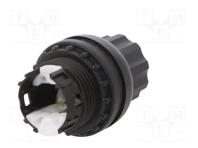EATON ELECTRIC Interruptor Rotativo RMQ-Titan de 3 Posiciones, 22mm, Negro