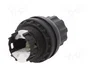 EATON ELECTRIC Interruptor Rotativo RMQ-Titan de 3 Posiciones, 22mm, Negro
