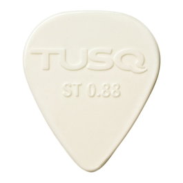 Graphtech Tusq Standard Pick .88Mm White (Bright) - Pack de 6