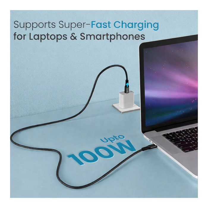 EQUIP Adaptador USB-C a HDMI + USB-C PD 100W 4K 60Hz 1.00m Aluminio