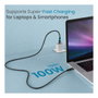 EQUIP Adaptador USB-C a HDMI + USB-C PD 100W 4K 60Hz 1.00m Aluminio