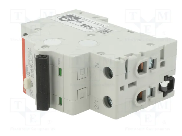 ABB DS201A-C6/0.03 RCBO 6A 30mA 230VAC ABB DS201A-C6/0.03 RCBO 6A 30mA 230VAC