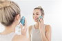 Beurer FC-52 Cepillo Facial de Silicona 2 en 1 con Vibración, 15 Niveles de Intensidad, Ergonómico y Resistente al Agua