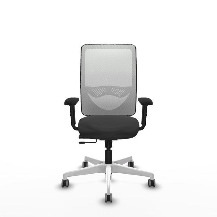 PIQUERAS Y CRESPO Silla de oficina Zulema Gris oscuro/Blanco PIQUERAS Y CRESPO Silla de oficina Zulema Gris oscuro/Blanco