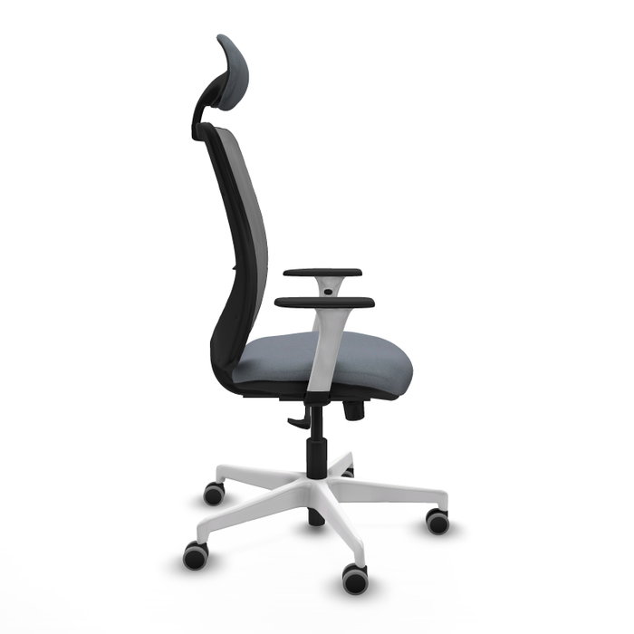 PIQUERAS Y CRESPO Silla de oficina Zulema Gris con mecanismo Sincro PIQUERAS Y CRESPO Silla de oficina Zulema Gris con mecanismo Sincro