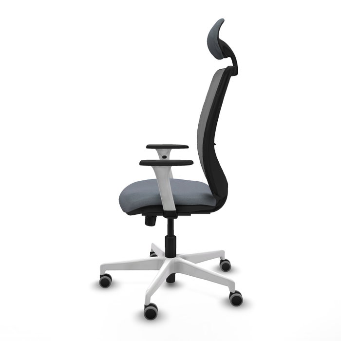 PIQUERAS Y CRESPO Silla de oficina Zulema Gris con mecanismo Sincro PIQUERAS Y CRESPO Silla de oficina Zulema Gris con mecanismo Sincro