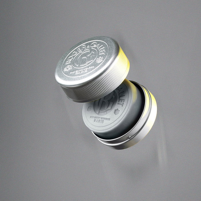 Roger & Gallet Cologne Twist Barra de Afeitar en Jabón Sólido 100g, Con Aceite de Almendra y Extracto de Salvia, Afeitado Suave y Piel Aterciopelada, Hasta 170 Usos