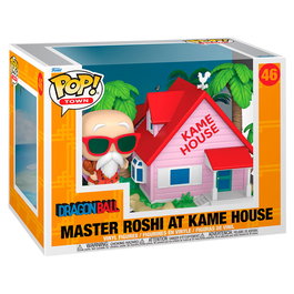 Funko POP Town Dragon Ball Figura de Master Roshi en la Kame House
