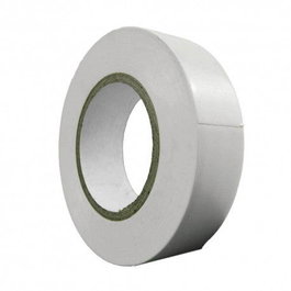 SIFER Cinta Aislante Rollo 19 mm x 10 m Blanca