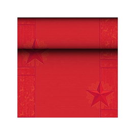 PAPSTAR Camino de mesa Rising Star 88167 Rojo 40,0 cm x 24,0 m