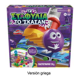 Hasbro Games Grape Escape Juego de Mesa F4947 (Idioma Griego) - Para Niños +5 Años de la Licencia Play-Doh