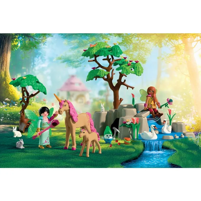 PLAYMOBIL Hadas de Excursión 72067, Set de 91 piezas