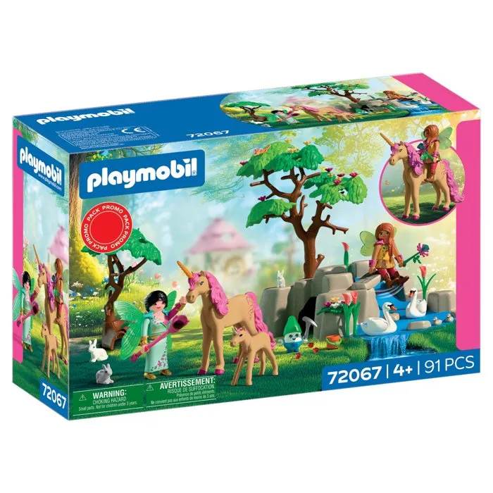 PLAYMOBIL Hadas de Excursión 72067, Set de 91 piezas