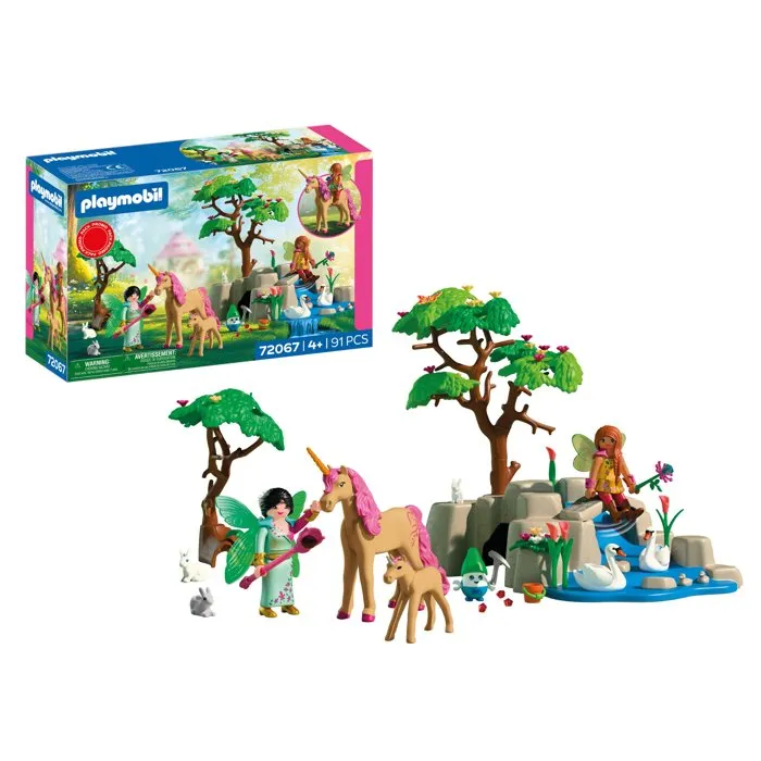 PLAYMOBIL Hadas de Excursión 72067, Set de 91 piezas