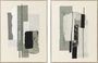 DKD Home Decor Cuadro Abstracto Multicolor 4.5 x 120 x 90 cm (2 Unidades)
