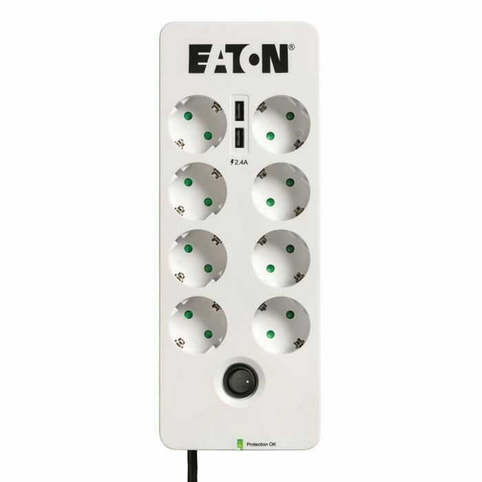 Eaton PB8TUD Protección Contra Sobretensiones 8 Salidas AC, 2 USB