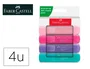 Faber-Castell Textliner 46 Pastel Estuche de 4 Colores Surtidos
