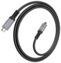 Aisens Cable USB4 Gen 3x2 Aluminio 40Gbps 8K@60Hz 1.5m Negro