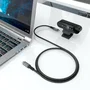 Aisens Cable USB4 Gen 3x2 Aluminio 40Gbps 8K@60Hz 1.5m Negro