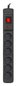 Armac Multi M6 Regleta protectora con 6 tomas y cable de 5 m, negro