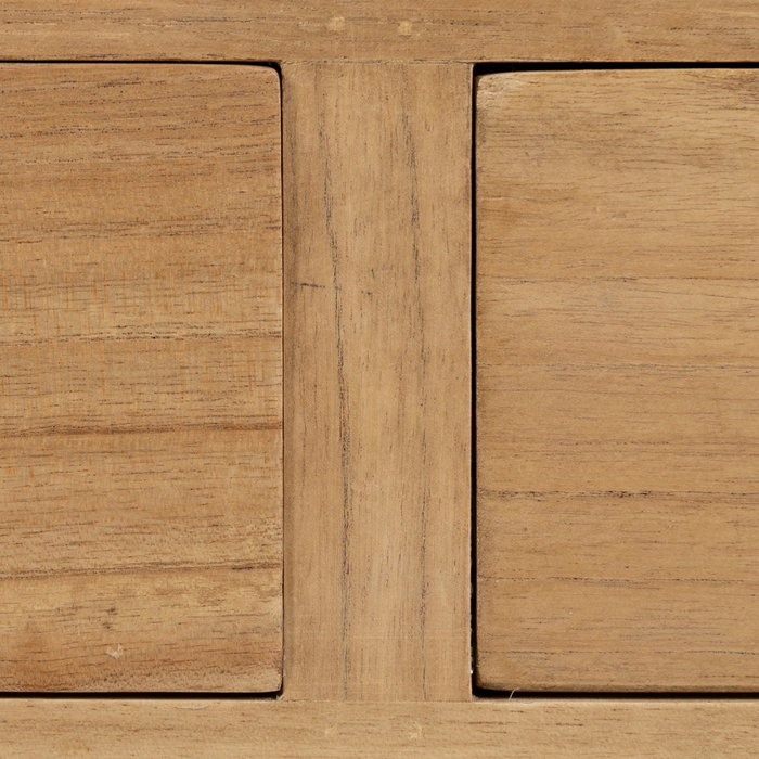 Ixia Mueble Auxiliar Natural Madera Mindi 130 x 55 x 77 cm Ixia Mueble Auxiliar Natural Madera Mindi 130 x 55 x 77 cm