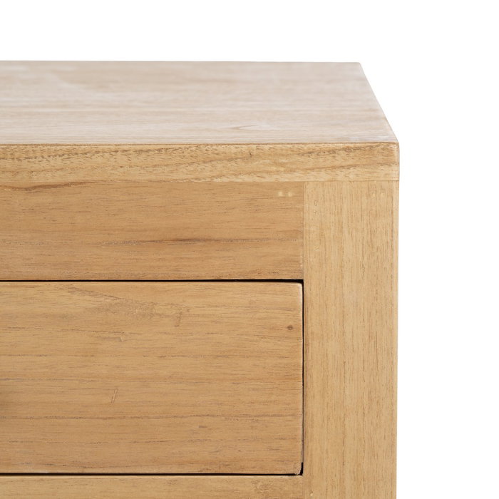 Ixia Mueble Auxiliar Natural Madera Mindi 130 x 55 x 77 cm Ixia Mueble Auxiliar Natural Madera Mindi 130 x 55 x 77 cm