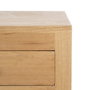 Ixia Mueble Auxiliar Natural Madera Mindi 130 x 55 x 77 cm
