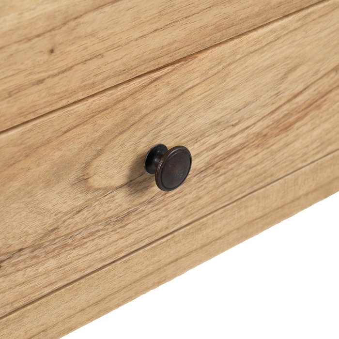 Ixia Mueble Auxiliar Natural Madera Mindi 130 x 55 x 77 cm Ixia Mueble Auxiliar Natural Madera Mindi 130 x 55 x 77 cm