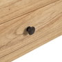 Ixia Mueble Auxiliar Natural Madera Mindi 130 x 55 x 77 cm