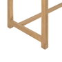 Ixia Mueble Auxiliar Natural Madera Mindi 130 x 55 x 77 cm