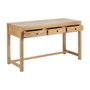 Ixia Mueble Auxiliar Natural Madera Mindi 130 x 55 x 77 cm