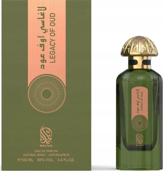 Nylaa Legacy Of Oud Agua de perfume Unisex 100 ml Nylaa Legacy Of Oud Agua de perfume Unisex 100 ml