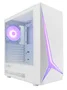 Coolbox GA450 Star Light Torre PC Gaming ATX Blanco, Cristal Templado, Panel Frontal ARGB, Ventilador Trasero 120 mm Incluido, USB-C, Compatible con Gráficas hasta 340 mm