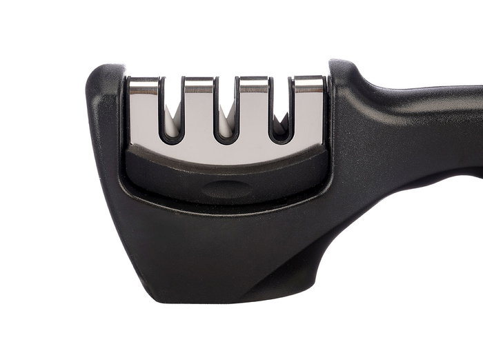 Kinvara Set 5 Cuchillos con Afilador Negro 39x13x6 cm (Set de 6)