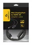 Gembird Cable Adaptador Mini DisplayPort Macho a HDMI Macho 4K Ultra HD 1,8 m