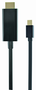 Gembird Cable Adaptador Mini DisplayPort Macho a HDMI Macho 4K Ultra HD 1,8 m