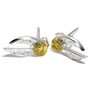 THE CARAT SHOP Pendientes Golden Snitch de plata