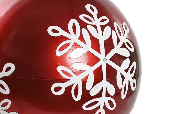 DKD Home Decor Decoracion Navidad Tradicional Verde Rojo Led Metal 30 x 40 x 30 cm (2 Unidades)