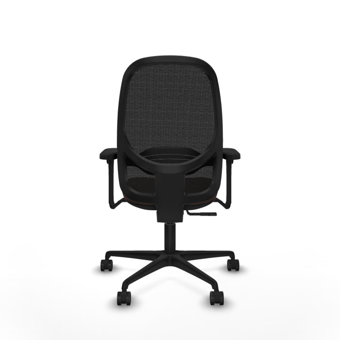 PIQUERAS Y CRESPO Silla de oficina Cilanco con mecanismo Sincro, Marrón oscuro y Negro PIQUERAS Y CRESPO Silla de oficina Cilanco con mecanismo Sincro, Marrón oscuro y Negro