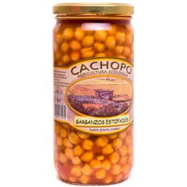 CACHOPO Garbanzos Estofados Eco 720Gr.