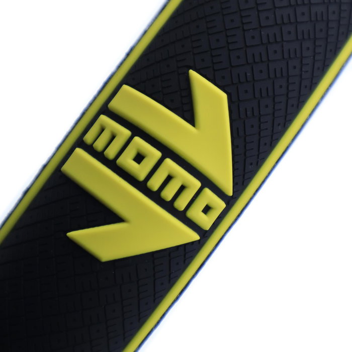 Momo Funda de Volante Fast Black-Yellow 38-39cm